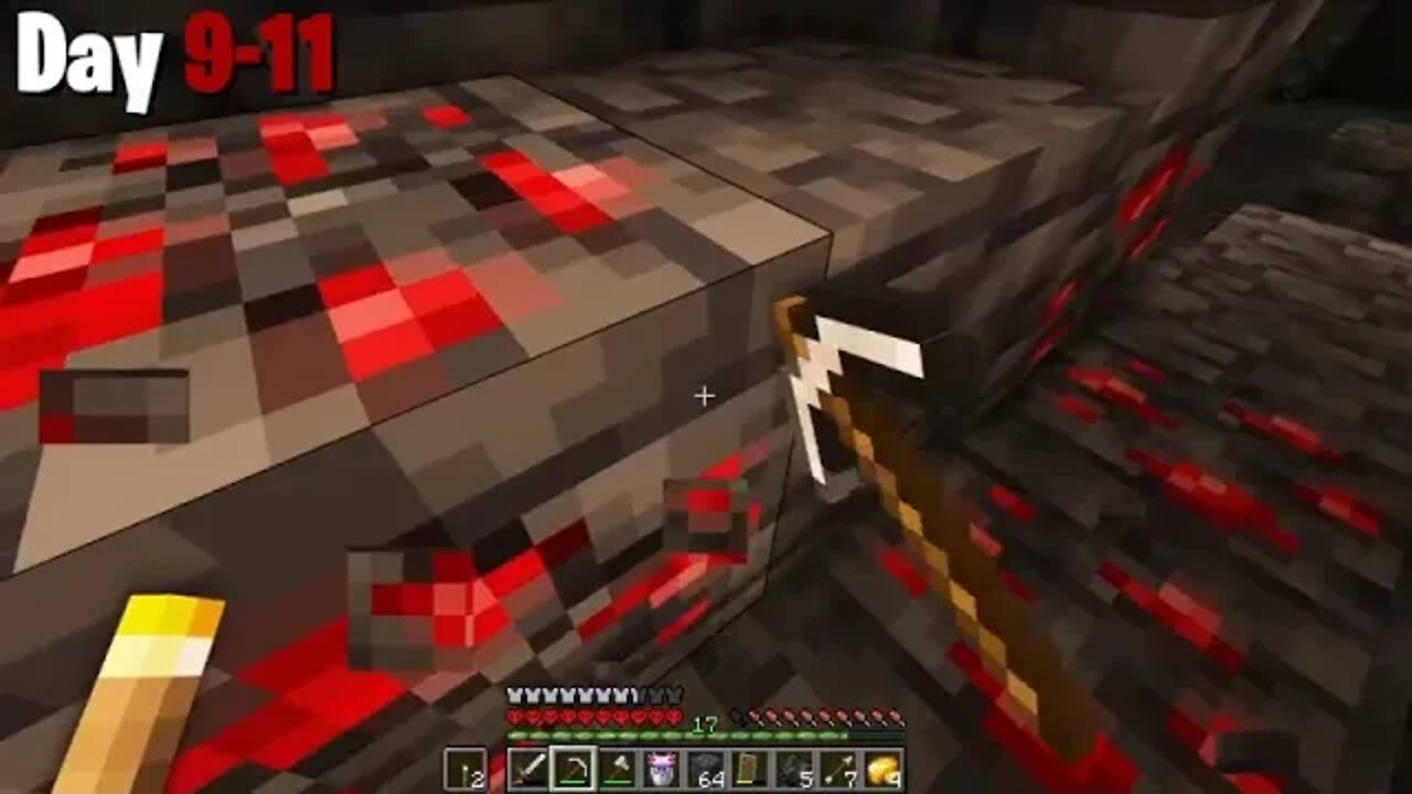 I Survived 100 Days on a DESERTED ISLAND in Minecraft ~~~ 11