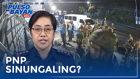 KOJC inilabas ang CCTV footage vs pahayag ng PNP na nagpatupad umano ito ng maximum tolerance