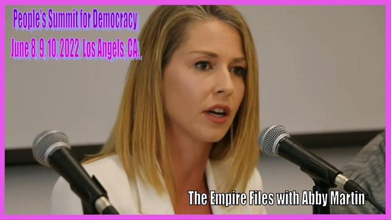 Abby Martin’s Speech on US Sanctions & Economic Gangsterism