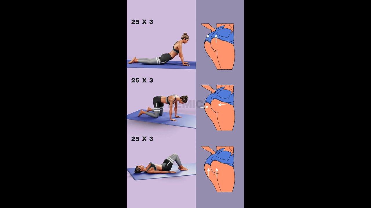 Butt workout for women at home #exercise #workout