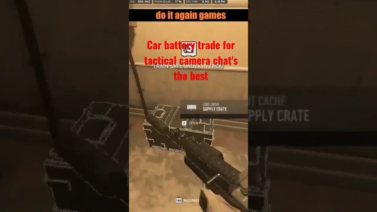 car battery for tactical camera call of duty DMZ