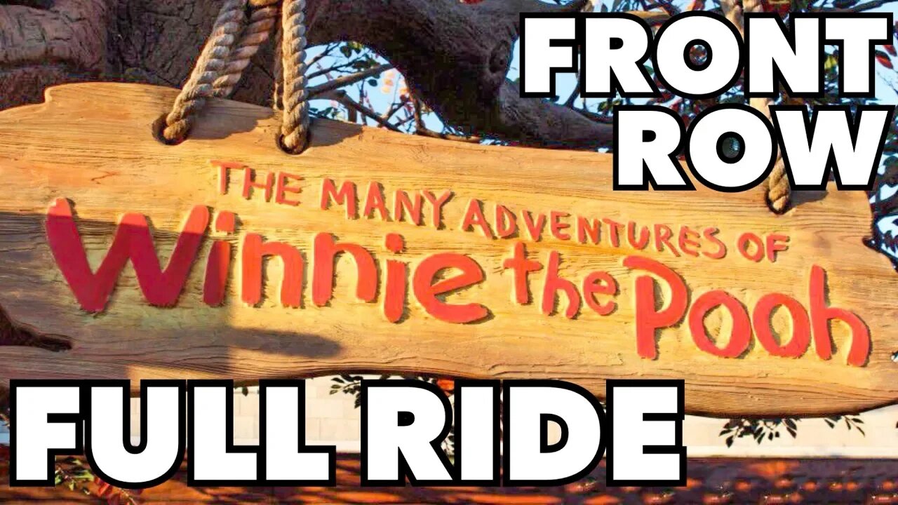 The Many Adventures of Winnie the Pooh at Disney’s Magic Kingdom - FULL RIDE