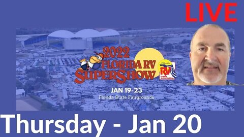 2022 Tampa RV Show THURSDAY LIVE