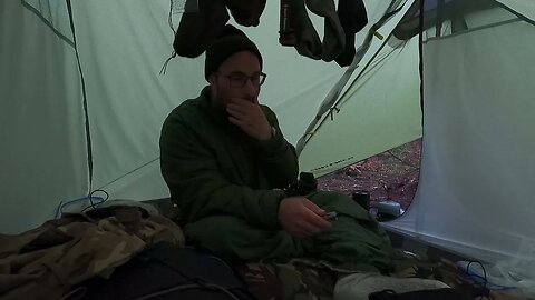 vlog the Lanshan 2 . woodland wildcamping Jan 2022