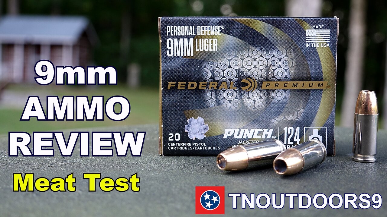 9mm Federal Punch JHP Ammo Review (Meat Test)