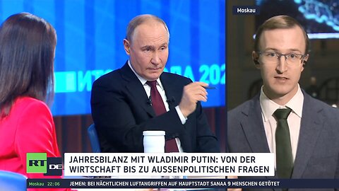 Jahresbilanz 2024 mit Putin: Von Wirtschaft, Ukraine und Trump-Treffen bis Oreschnik