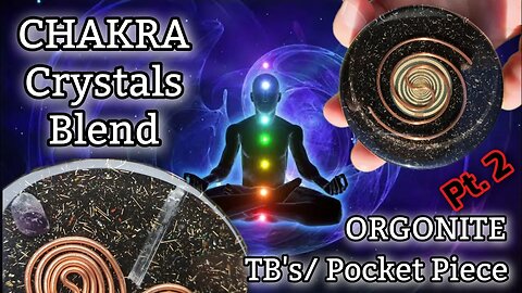 Orgonite TB's/Pocket Piece Available! STRONG Lifeforce/Orgone energy!!! 🕉⚛ Pt.2 ⚛🕉