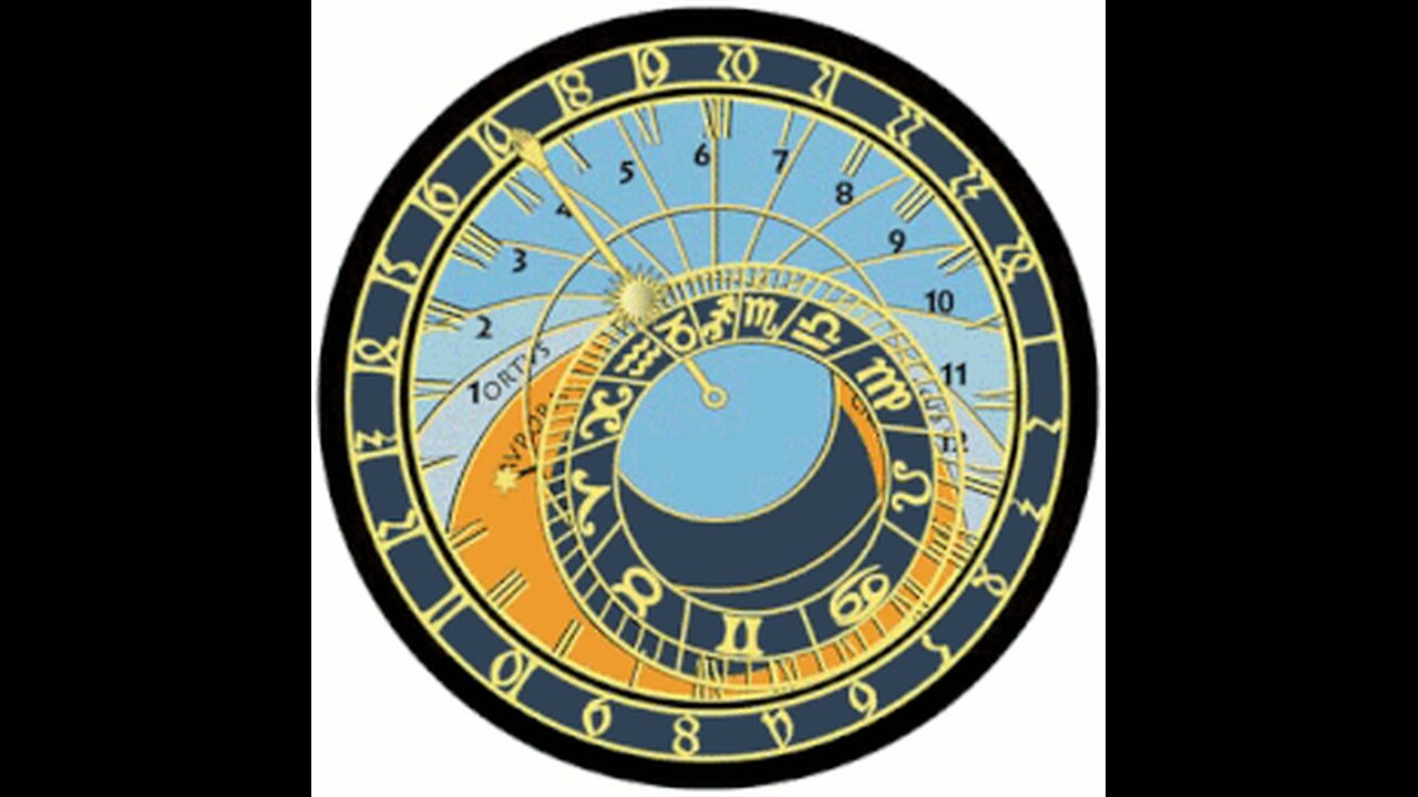 The key lies with the astronomical clock of Prague (Czech Republic)