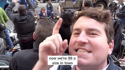 Calling Out the News Media Outside of Trumps Arrest