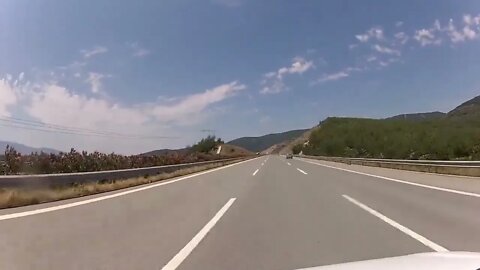 Driving In Freeway