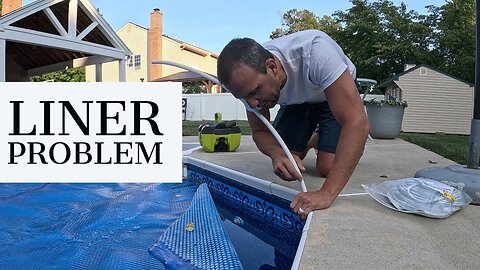 Pool Liner Keep Popping Out - Simple Fix