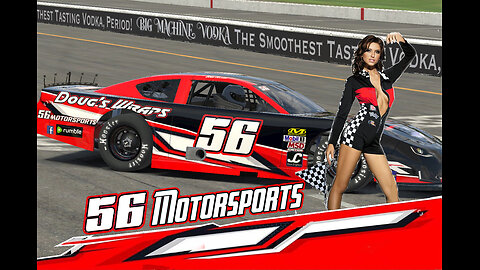 Super Late Model Racing at South Boston Speedway ASA Tour on iRacing