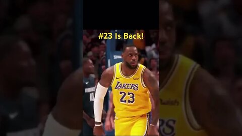Lebron James Will Wear #23 For the Lakers #shorts