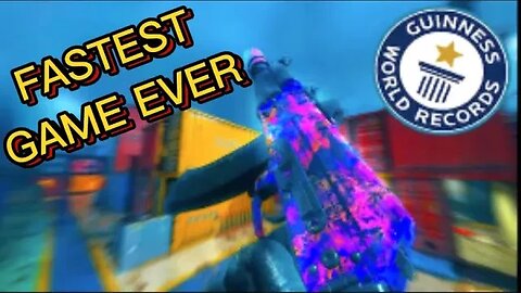 FASTEST GRIND GAME IN CALL OF DUTY HISTORY