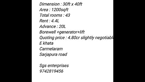 ಬಾಡಿಗೆ ಬರುವಂತ ಮನೆಗಳು sale in bangalore