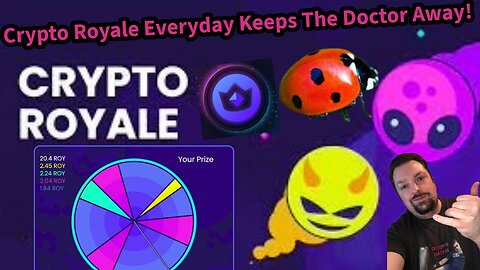 Playing Crypto Royale Everyday Keeps The Doctor Away!