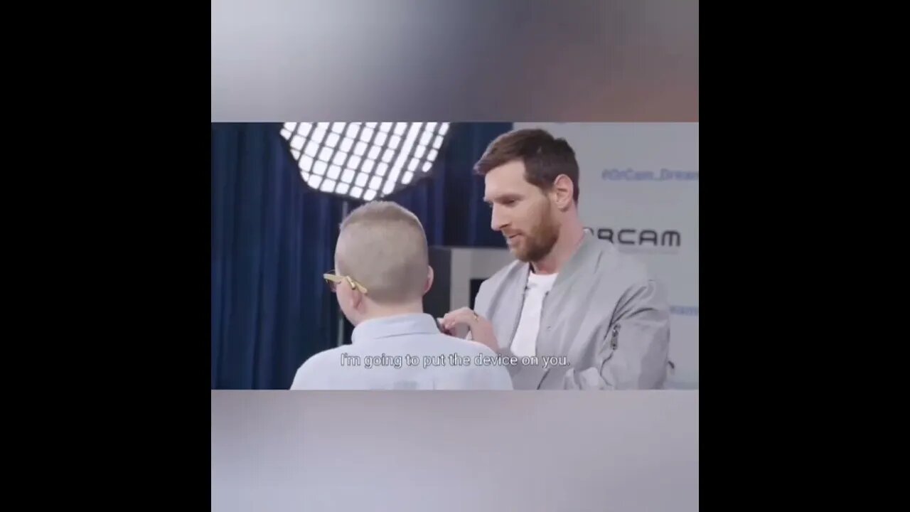 Lionel Messi becomes Ambassador for OrCam: New Technology for the Visually Impaired.