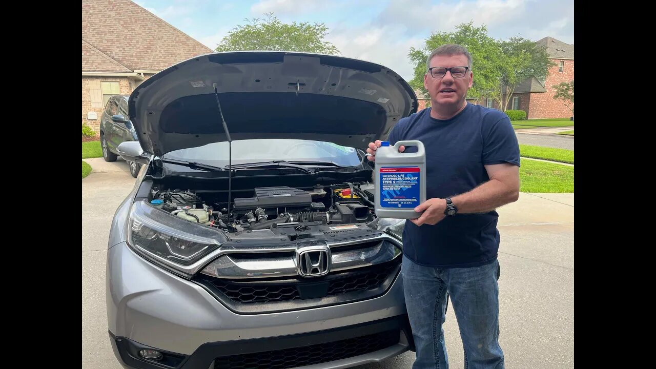 2017-2022 Honda CR-V - Coolant Flush (Drain & Fill)