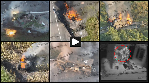 Kursk region: Russian FPV drones destroy Ukrainian armor and infantry