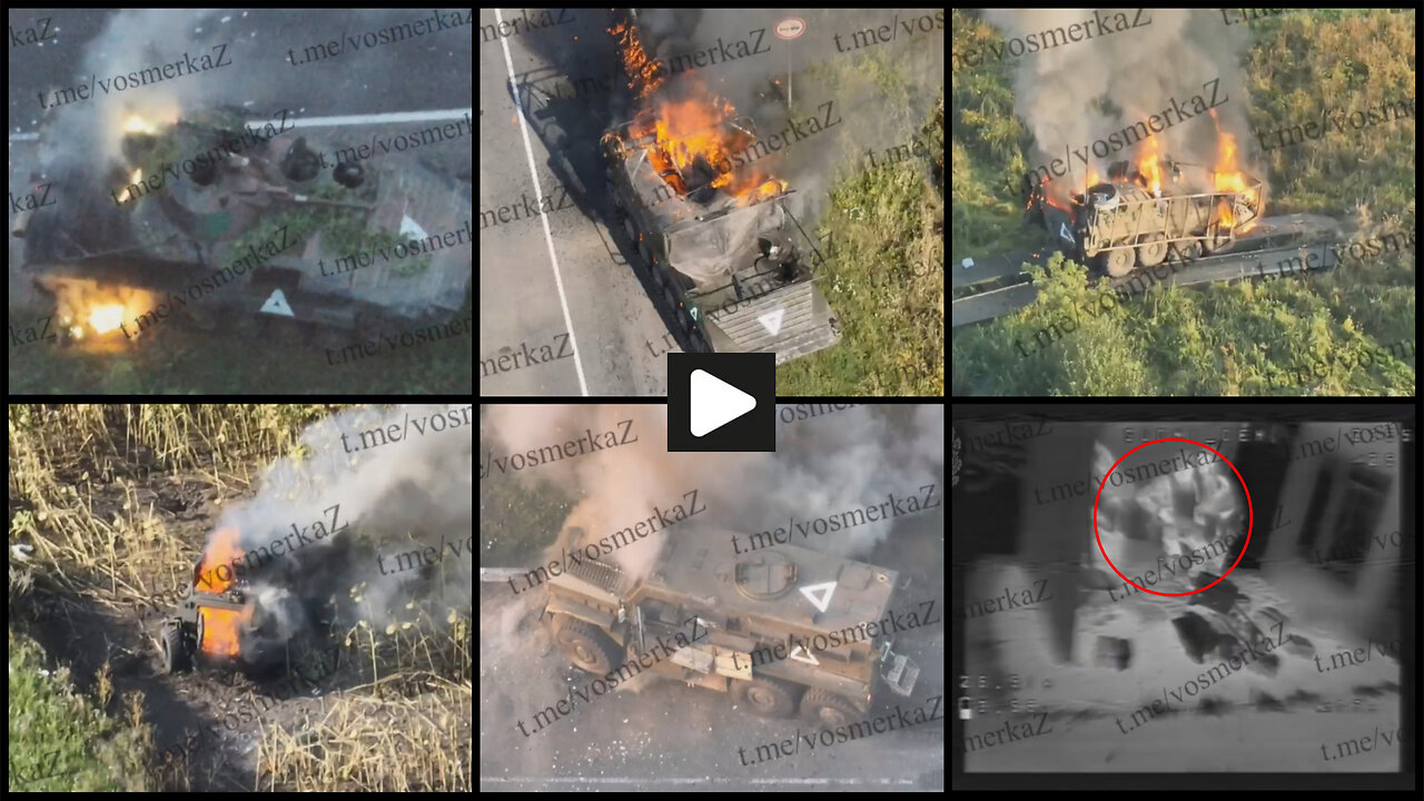 Kursk region: Russian FPV drones destroy Ukrainian armor and infantry