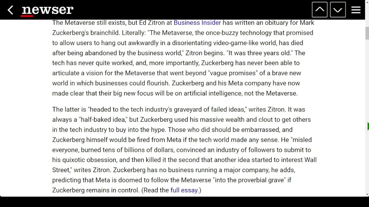 “元宇宙已死”