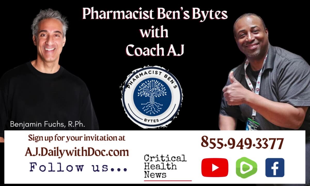 Pharmacist Ben Fuchs: Heart Health Blood Sugar and Beauty PBB 9/20/24