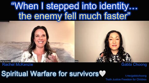 Rachel Mckenzie - Spiritual Warfare, Trust and Finding our True Identity