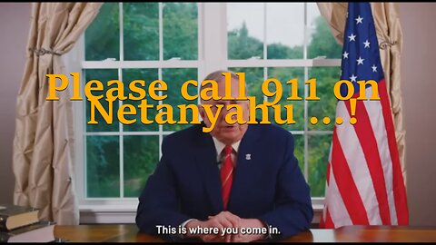 Call 911 on Netanyahu - Col Douglas Macgregor