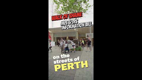 Oppose the Mis & Dis Information Bill - spoken by Dom at the WALK OF SHAME