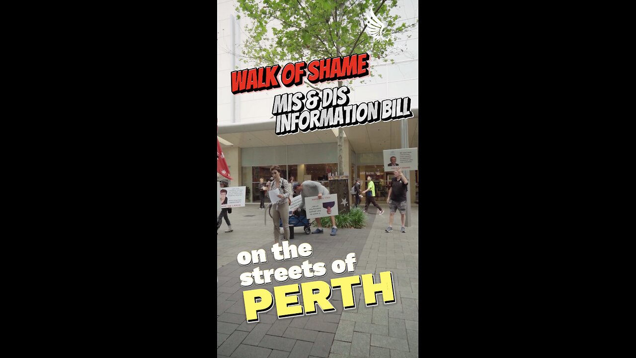 Oppose the Mis & Dis Information Bill - spoken by Dom at the WALK OF SHAME