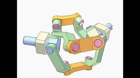 2440 Spherical 4R mechanism 2f