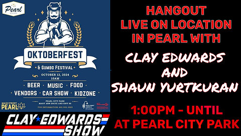 LIVE FROM OCTOBERFEST IN PEARL W/ CLAY & SHAUN