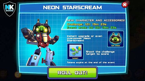 Angry Birds Transformers - Neon Starscream Event - Day 4 - Mission 4