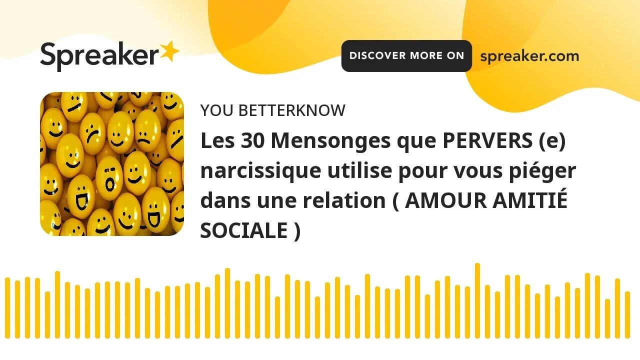 Les 30 Mensonges que PERVERS (e) narcissique utilise pour vous piéger dans une relation ( AMOUR AMIT