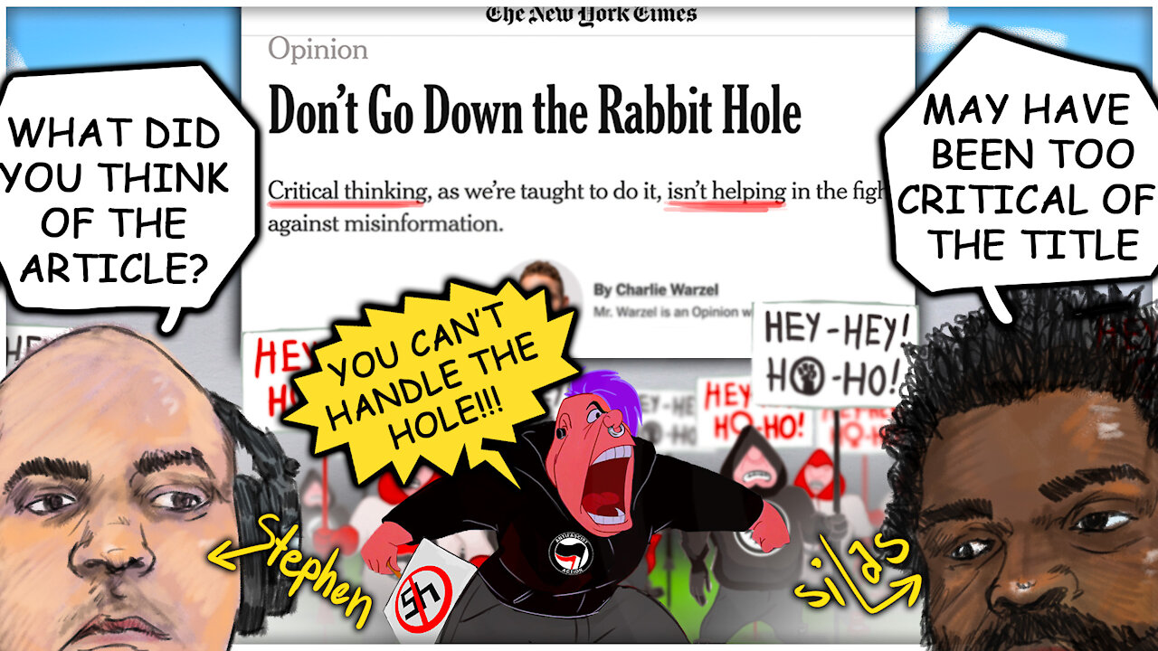 Critical About Thoughts About Thinking | Reading The NYT Op-Ed - "Don’t Go Down the Rabbit Hole