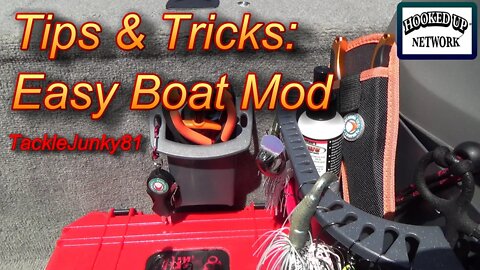 Bass Fishing Tips & Tricks: Easy Boat Mod (TackleJunky81)
