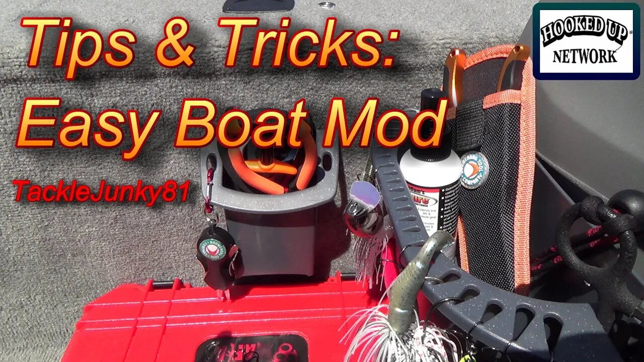 Bass Fishing Tips & Tricks: Easy Boat Mod (TackleJunky81)