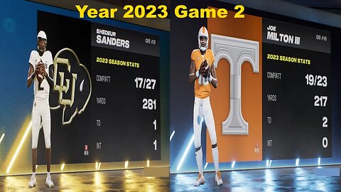 CFB 24 Colorado Buffaloes Vs Tennessee Volunteers Year 2023