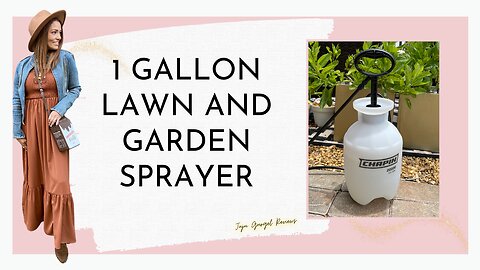1 gallon Lawn and garden sprayer review