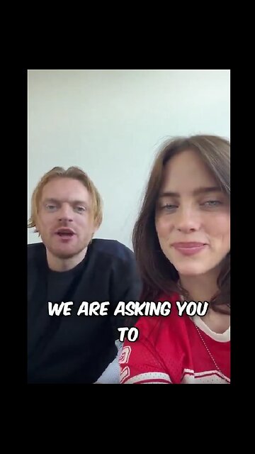 Singer Billie Eilish tells her fans to vote for Kamala Harris, who received no votes...