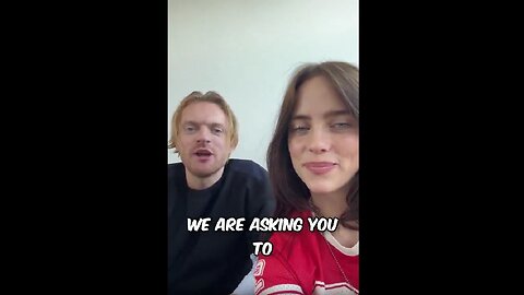Singer Billie Eilish tells her fans to vote for Kamala Harris, who received no votes...