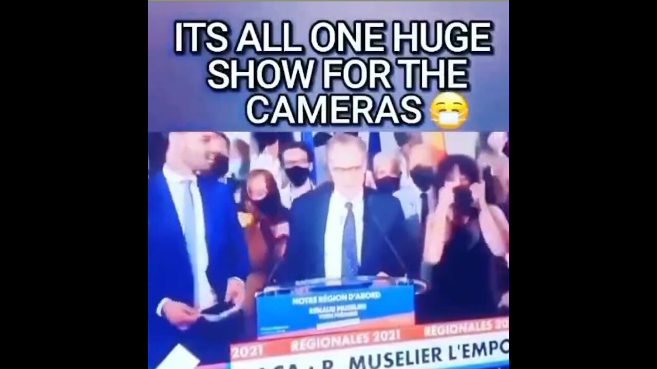 ITS ALL ONE HUGH SHOW FOR THE CAMERAS