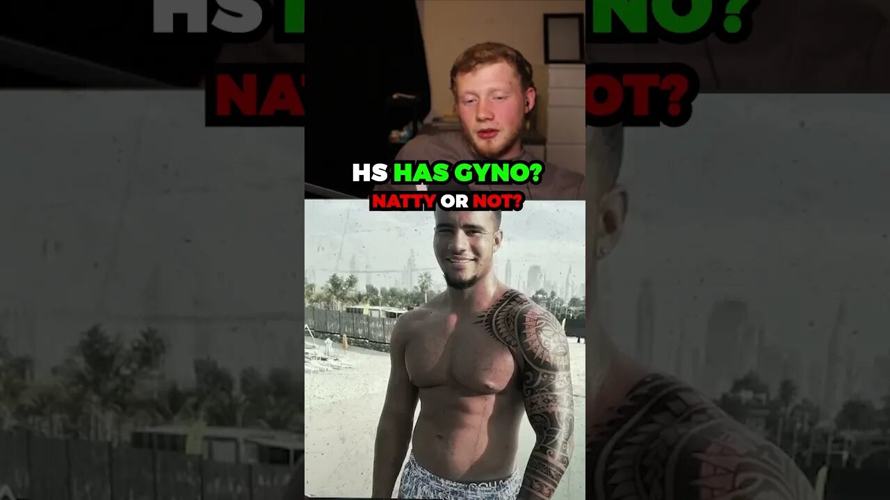 HSTIKKYTOKKY Has Gyno? Natty or Not? #shorts