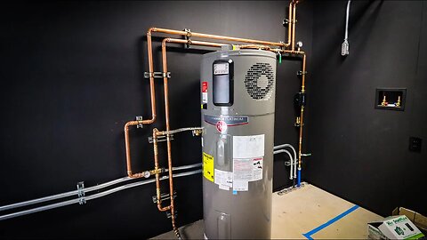 Building The Coolest Mechanical Room | Part 2 - Plumbing & Water Heater