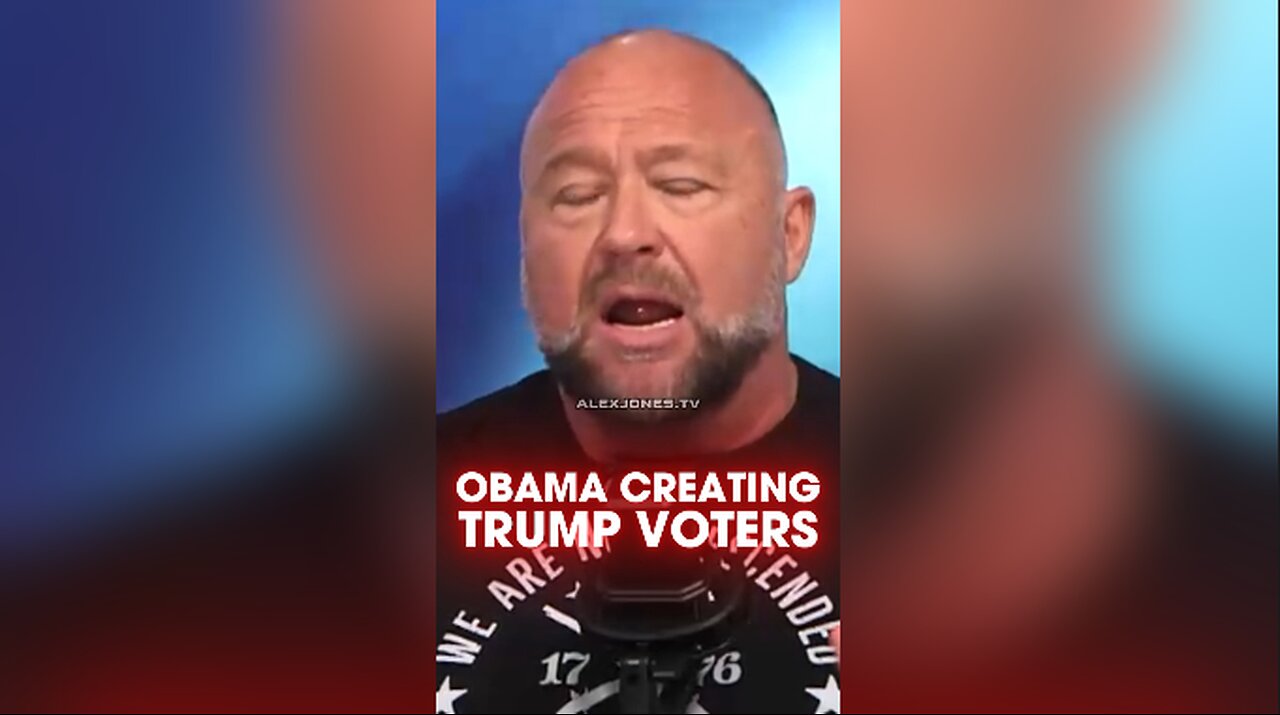 Alex Jones & Roger Stone: Obama Created More Trump Supporters - 10/15/24