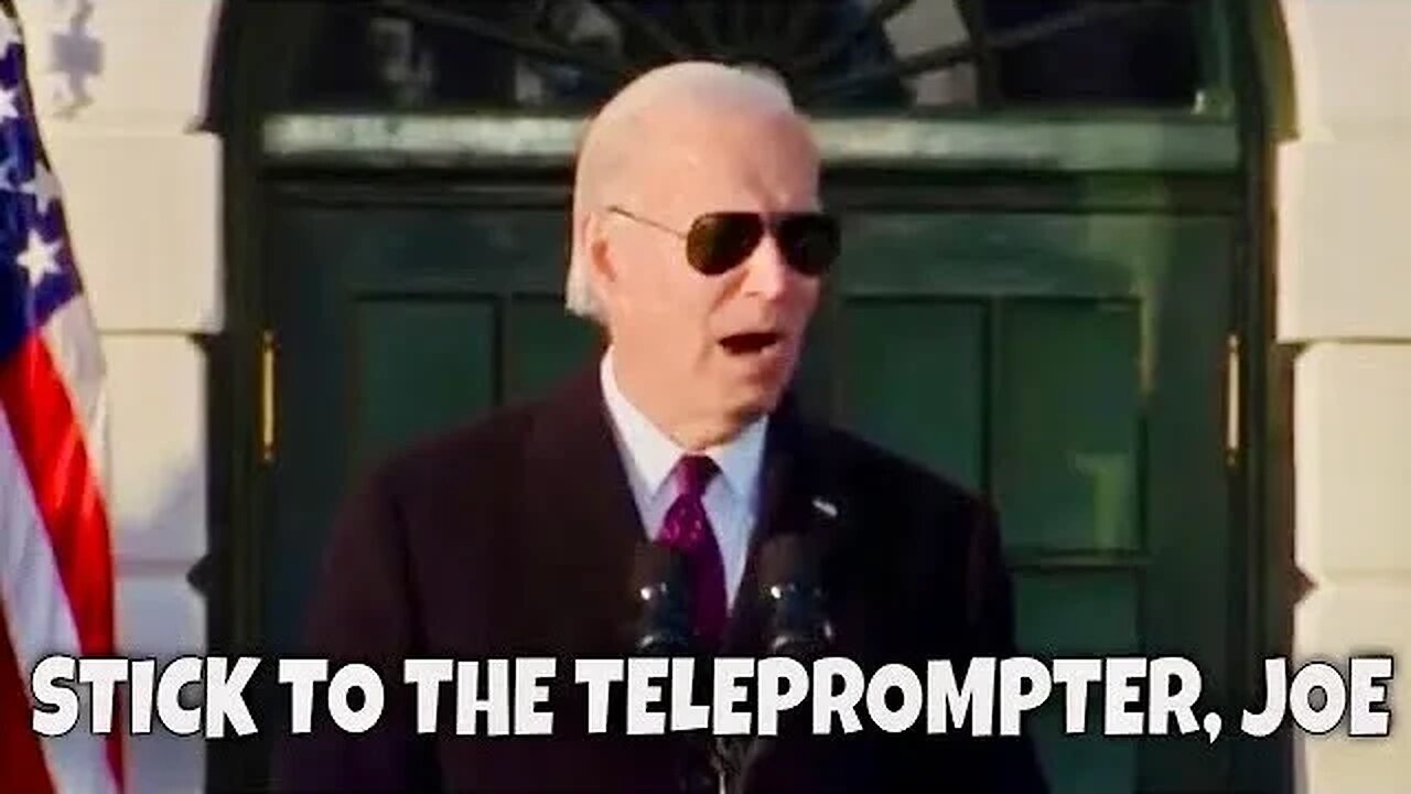 Joe Fought the Teleprompter, and the TELEPROMPTER WON!