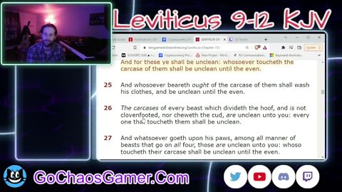 Leviticus 9-12 (King James Version) 2/22/2022