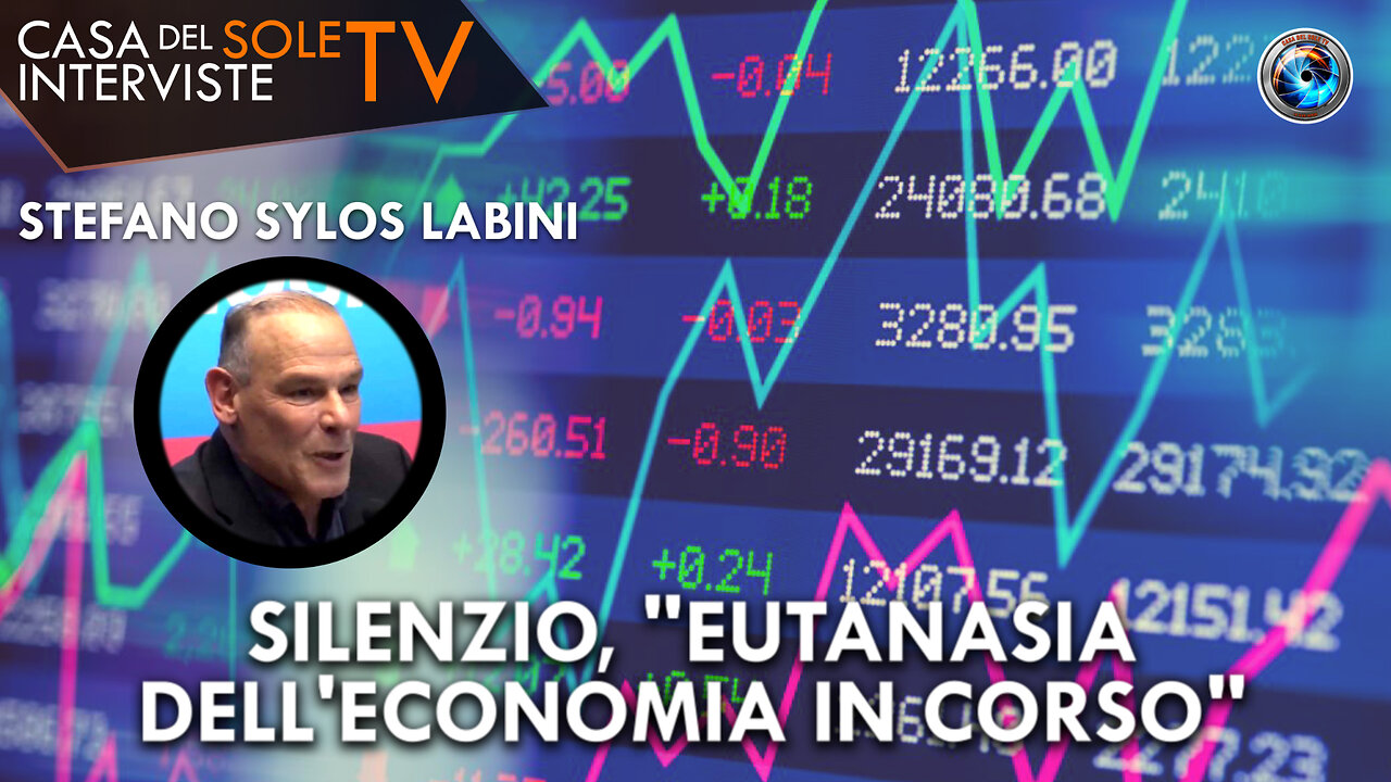 Stefano Sylos Labini: silenzio, "eutanasia dell'economia in corso"