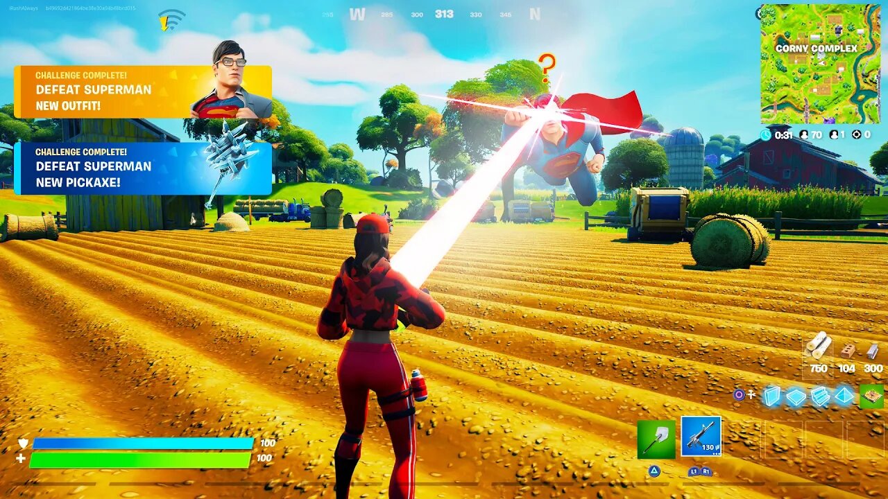 SUPERMAN NOW in FORTNITE!