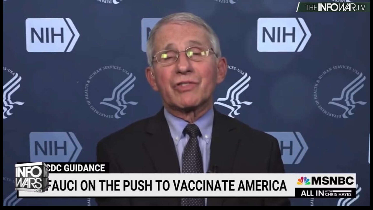 Fauci Claimed Vaccinated Will Never Get COVID As He Comes Down With COVID